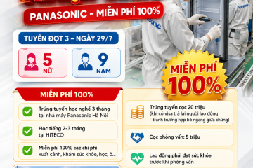 ĐI NHẬT MIỄN PHÍ CÙNG ĐƠN HÀNG ĐIỆN TỬ PANASONIC