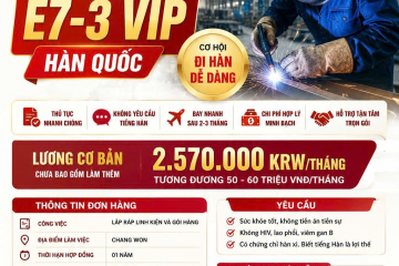 THỢ HÀN ĐÓNG TÀU HÀN QUỐC E7-3 - XUẤT CẢNH SAU 3 THÁNG.